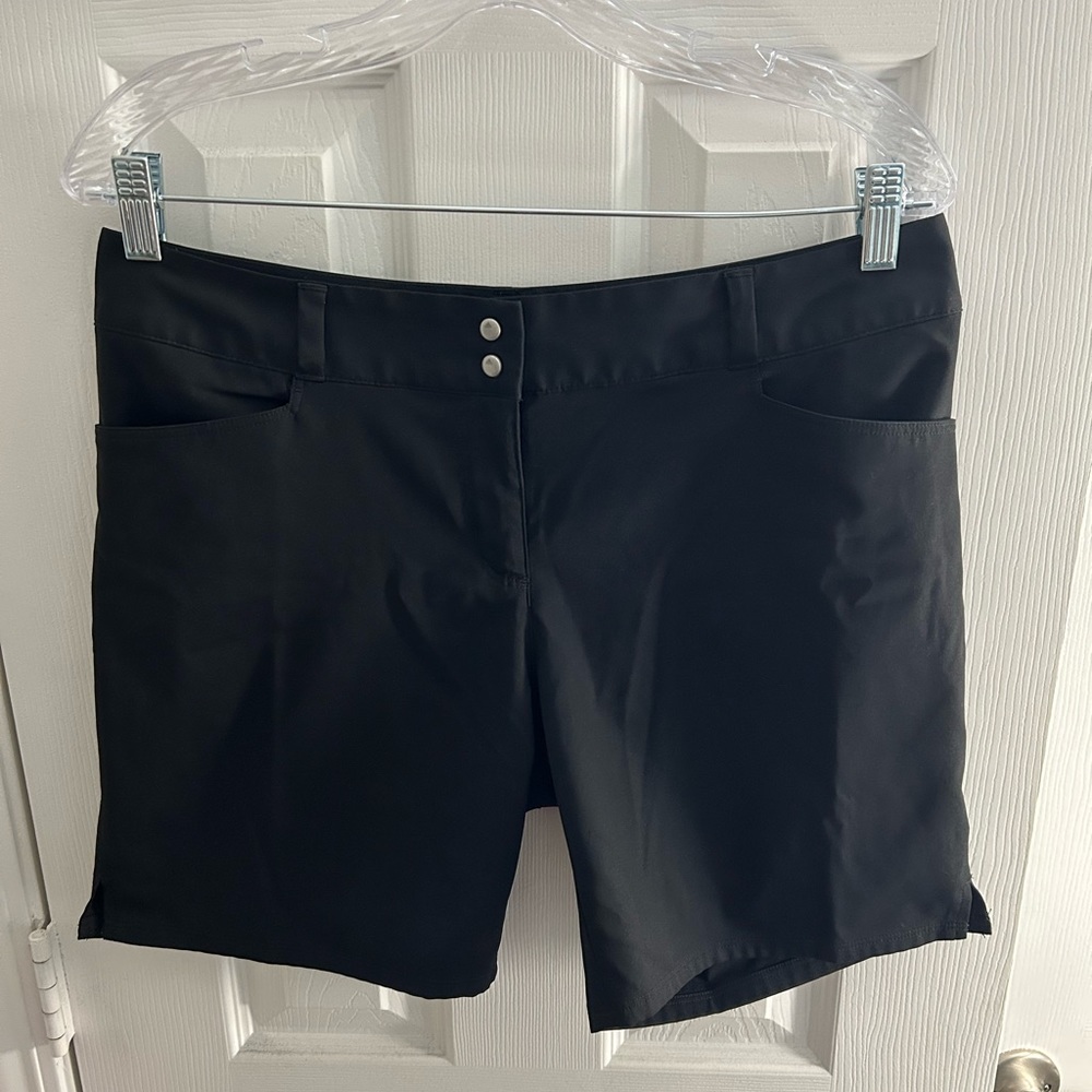 Adidas Black Golf Shorts - Size 8